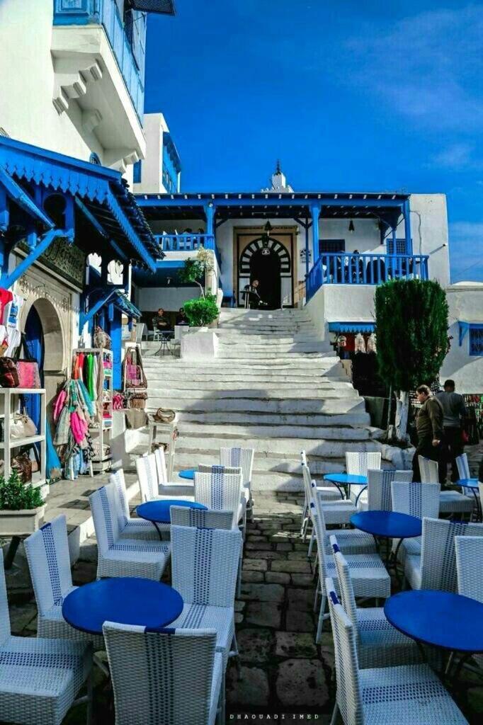 The Blue And White Perle Villa Sidi Bou Said Luaran gambar